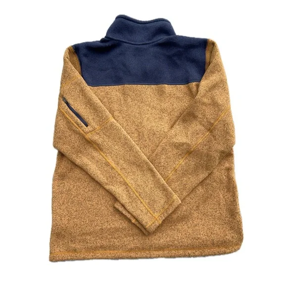 The North Face Half Zip Fleece - Brown and Black - Picture 2 of 4